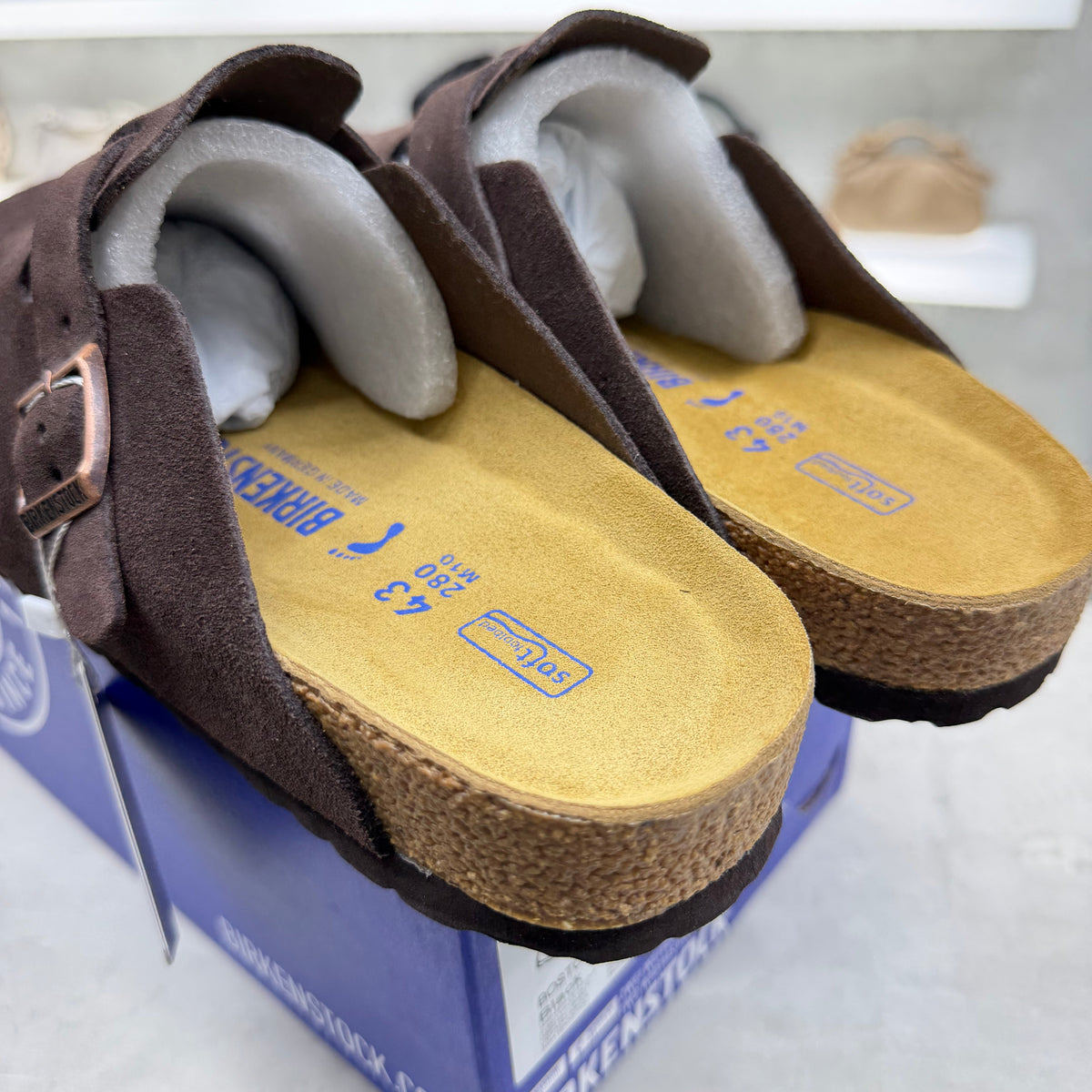 Birkenstock Boston Soft Footbed Clogs "Mocha"