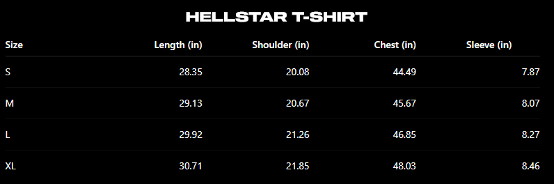 Hellstar T-shirt 016