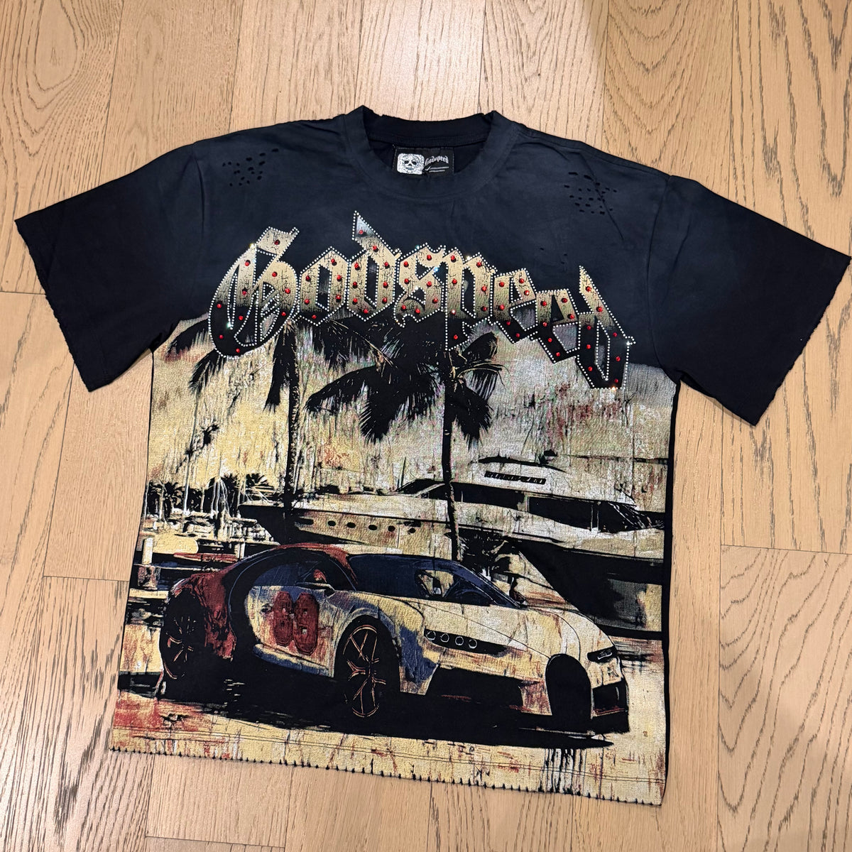 China Imported High Quality Streetwear In Bangladesh. 250 GSM 100% cotton, Heavyweight Oversized / Baggy T-shirt. Puff Printed Logo. 