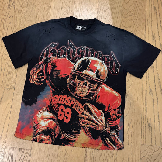 China Imported High Quality Streetwear In Bangladesh. 250 GSM 100% cotton, Heavyweight Oversized / Baggy T-shirt. Puff Printed Logo. 