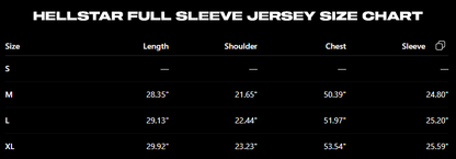 Hellstar Full Sleeve Jersey 001