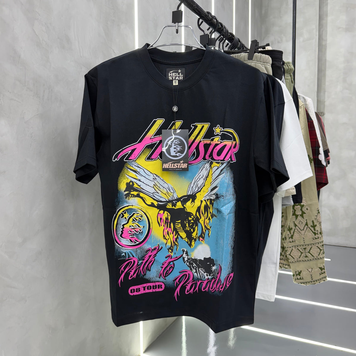 China Imported High Quality Streetwear In Bangladesh. 230 GSM 100% cotton, Heavyweight Oversized / Baggy T-shirt. Puff Printed Logo. 