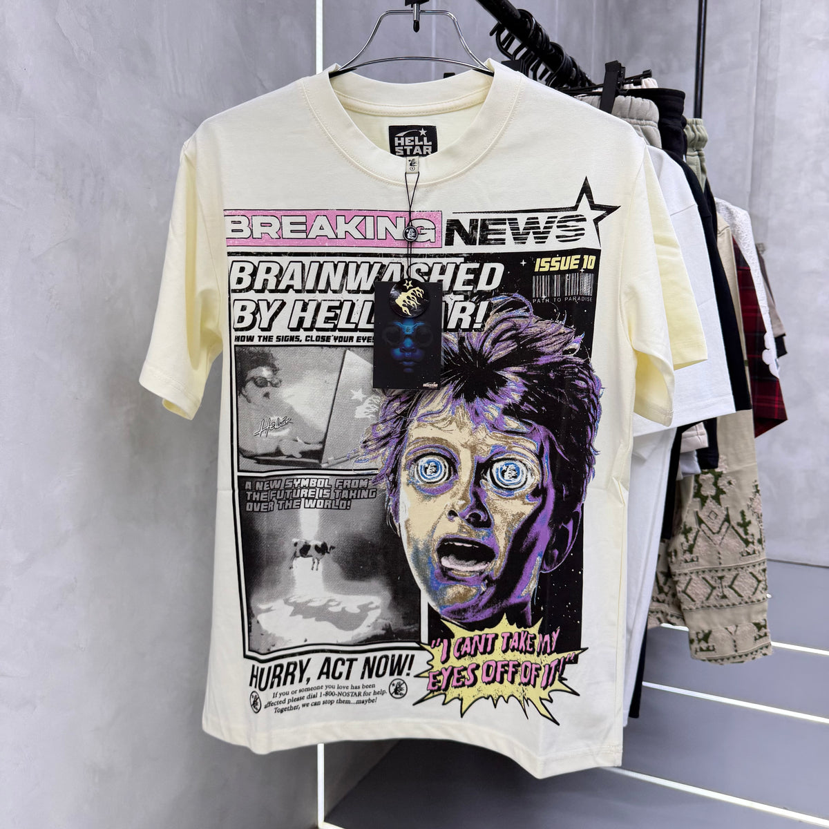 China Imported High Quality Streetwear In Bangladesh. 230 GSM 100% cotton, Heavyweight Oversized / Baggy T-shirt. Puff Printed Logo. 