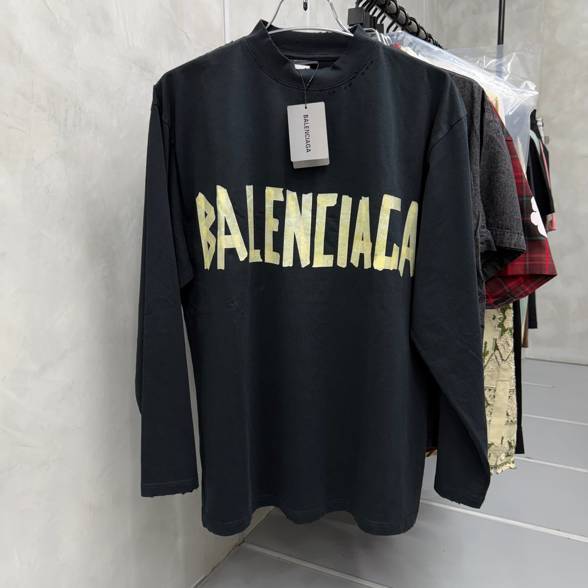 Balenciaga Full Sleeve T-shirt 001 (XS FITS UPTO XL)