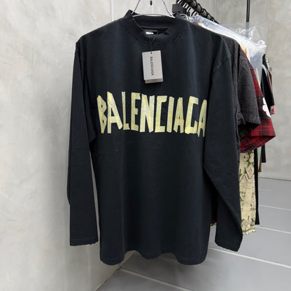 Balenciaga Full Sleeve T-shirt 001 (XS FITS UPTO XL)