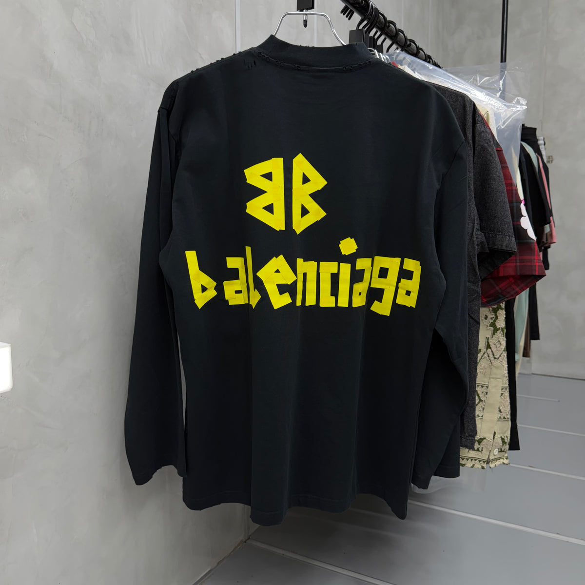 Balenciaga Full Sleeve T-shirt 001 (XS FITS UPTO XL)