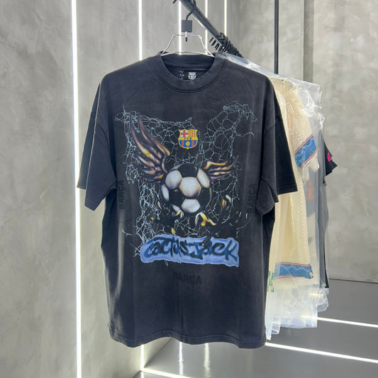 Travis Scott x FC barcelona Collab T-shirt