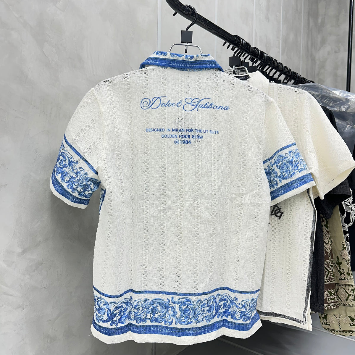 See-through Beach shirt (Dolce Gabbana) 005