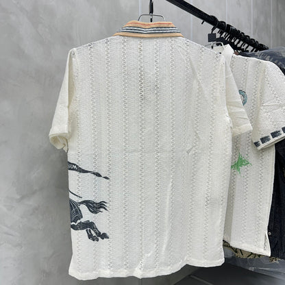 See-through Beach shirt (BURBERRY) 002