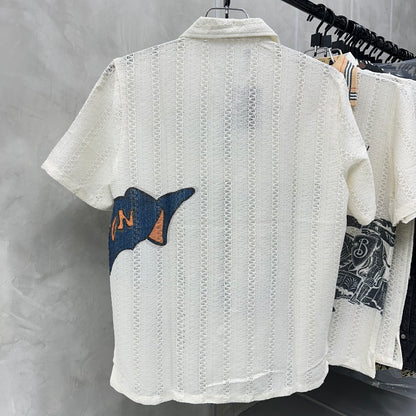 See-through Beach shirt (Louis Vuitton) 008