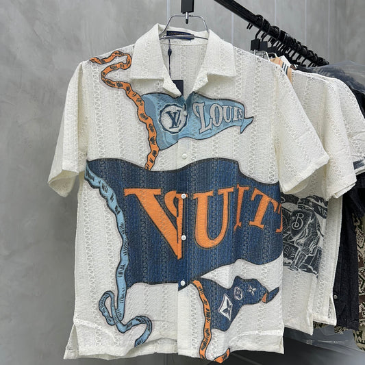 See-through Beach shirt (Louis Vuitton) 008