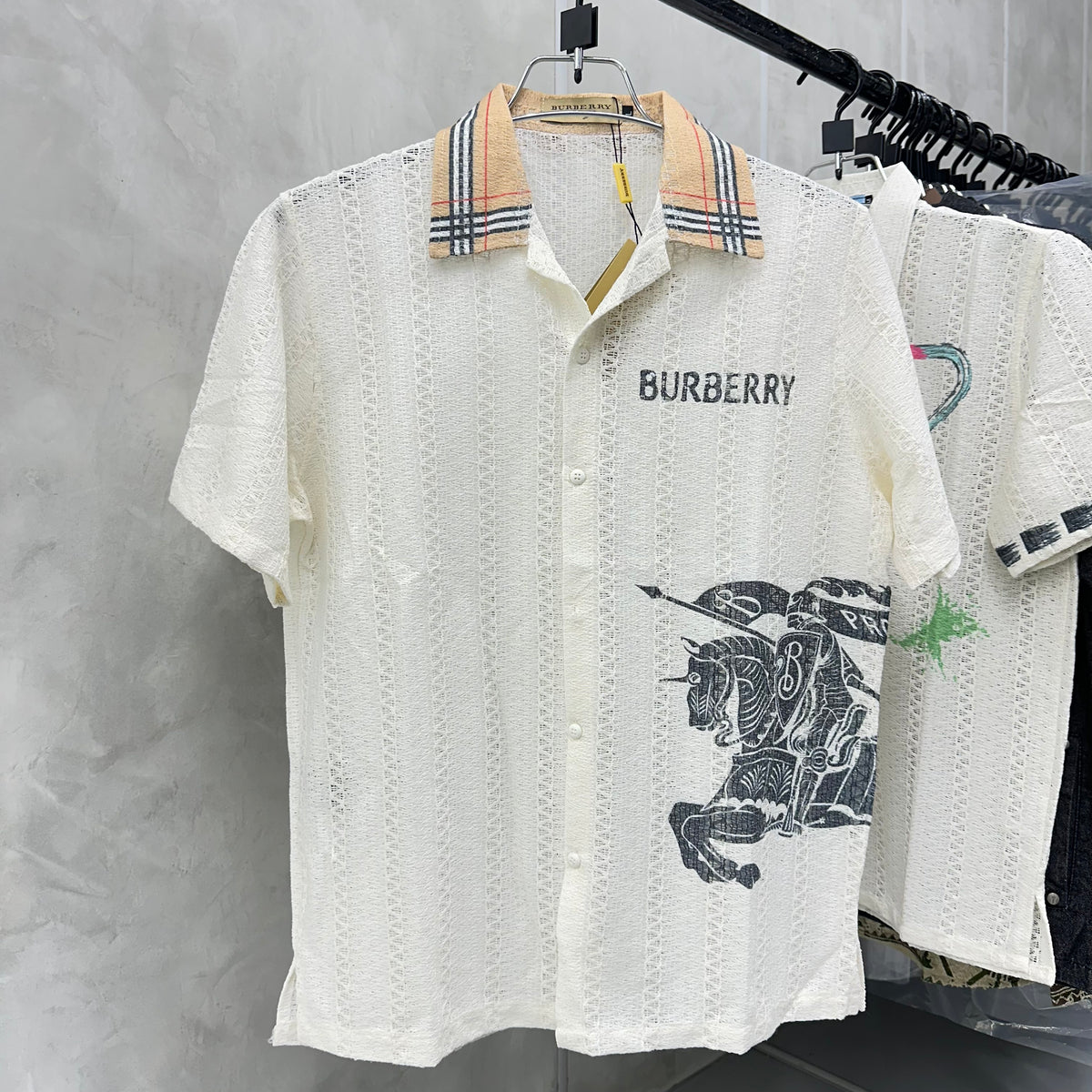 See-through Beach shirt (BURBERRY) 002