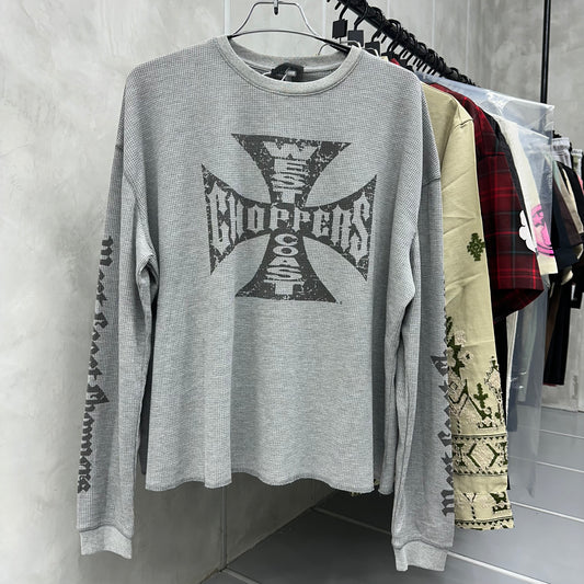 West Coast Choppers Waffle Long Sleeve T-shirt