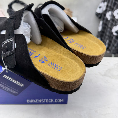 Birkenstock Boston Soft Footbed Clogs "Black"