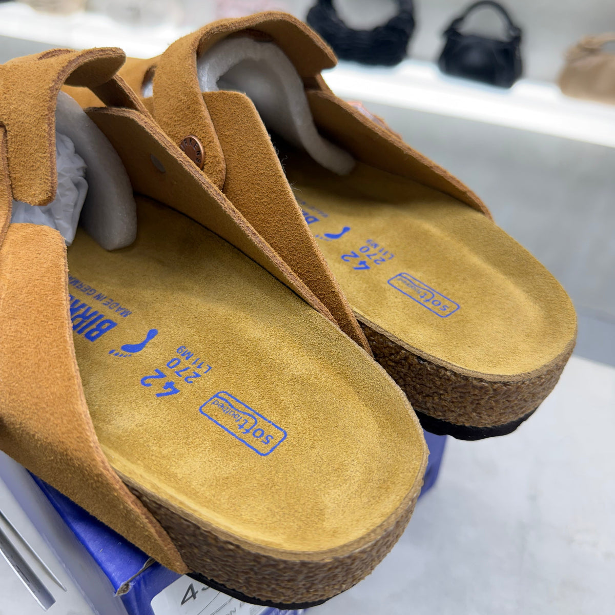 Birkenstock Boston Soft Footbed Clogs "Mink"