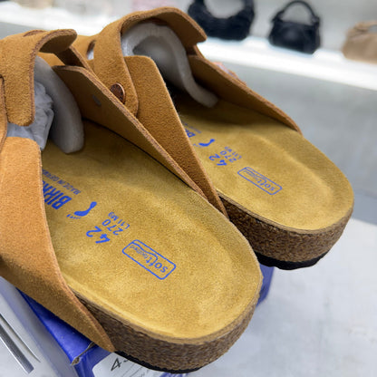 Birkenstock Boston Soft Footbed Clogs "Mink"