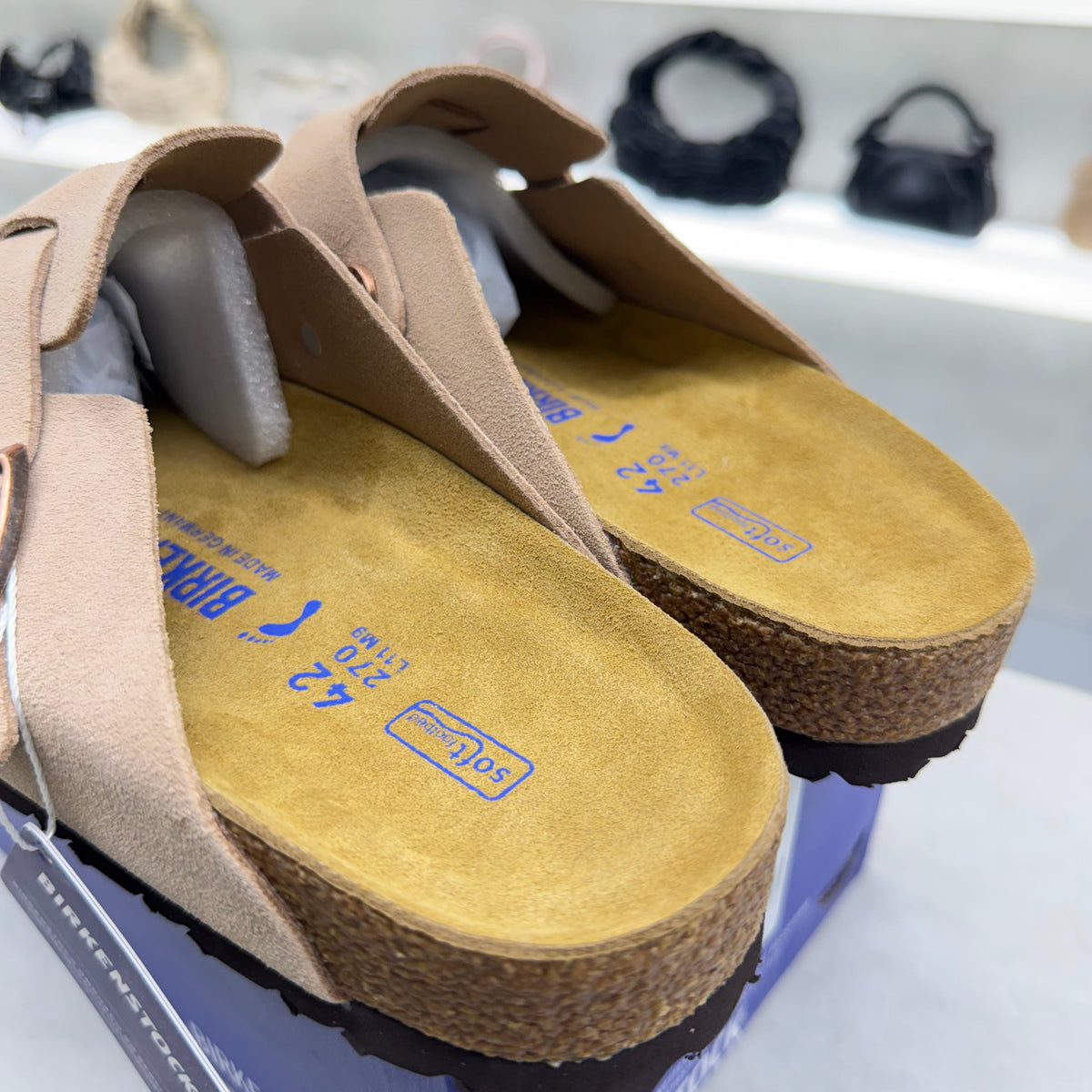Birkenstock Boston Soft Footbed Clogs "Mud"