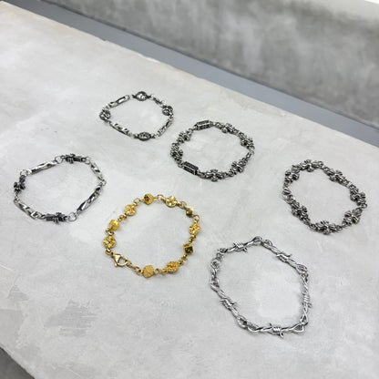 Chrome Hearts & Y2K Stainless Steel Bracelet