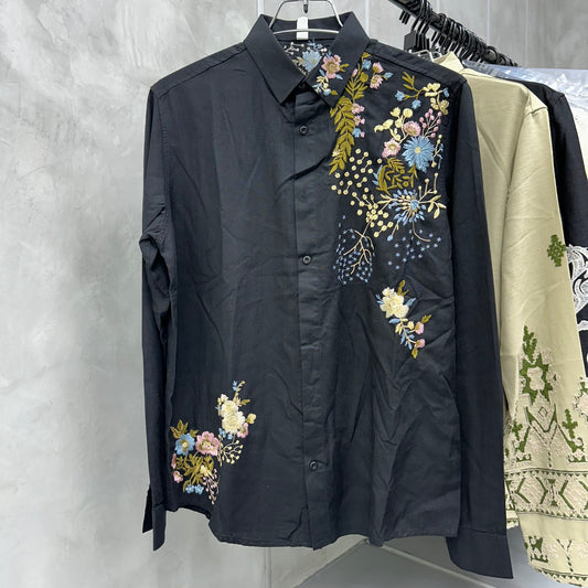 Premium Embroidered Shirt 007