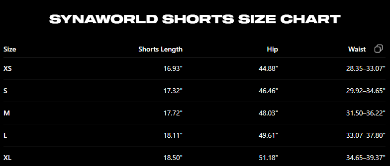 Synaworld Central Cee Shorts 007