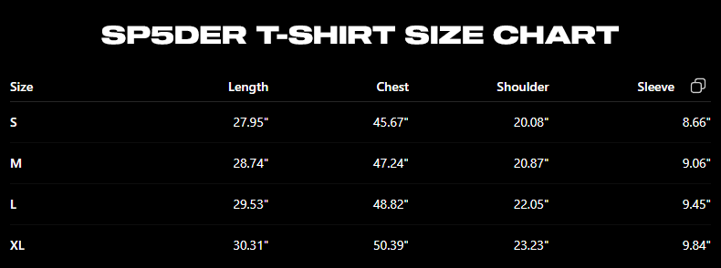 Sp5der T-shirt 001