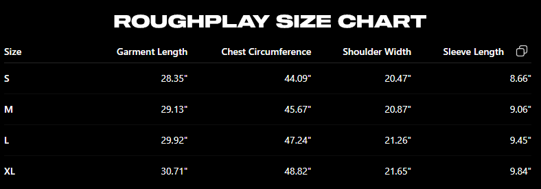 Roughplay T-shirt 003