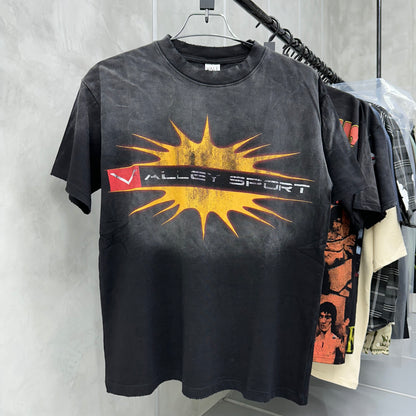 China Imported High Quality Streetwear In Bangladesh. 300 GSM 100% cotton, Heavyweight Oversized / Baggy T-shirt. Puff Printed Logo. 