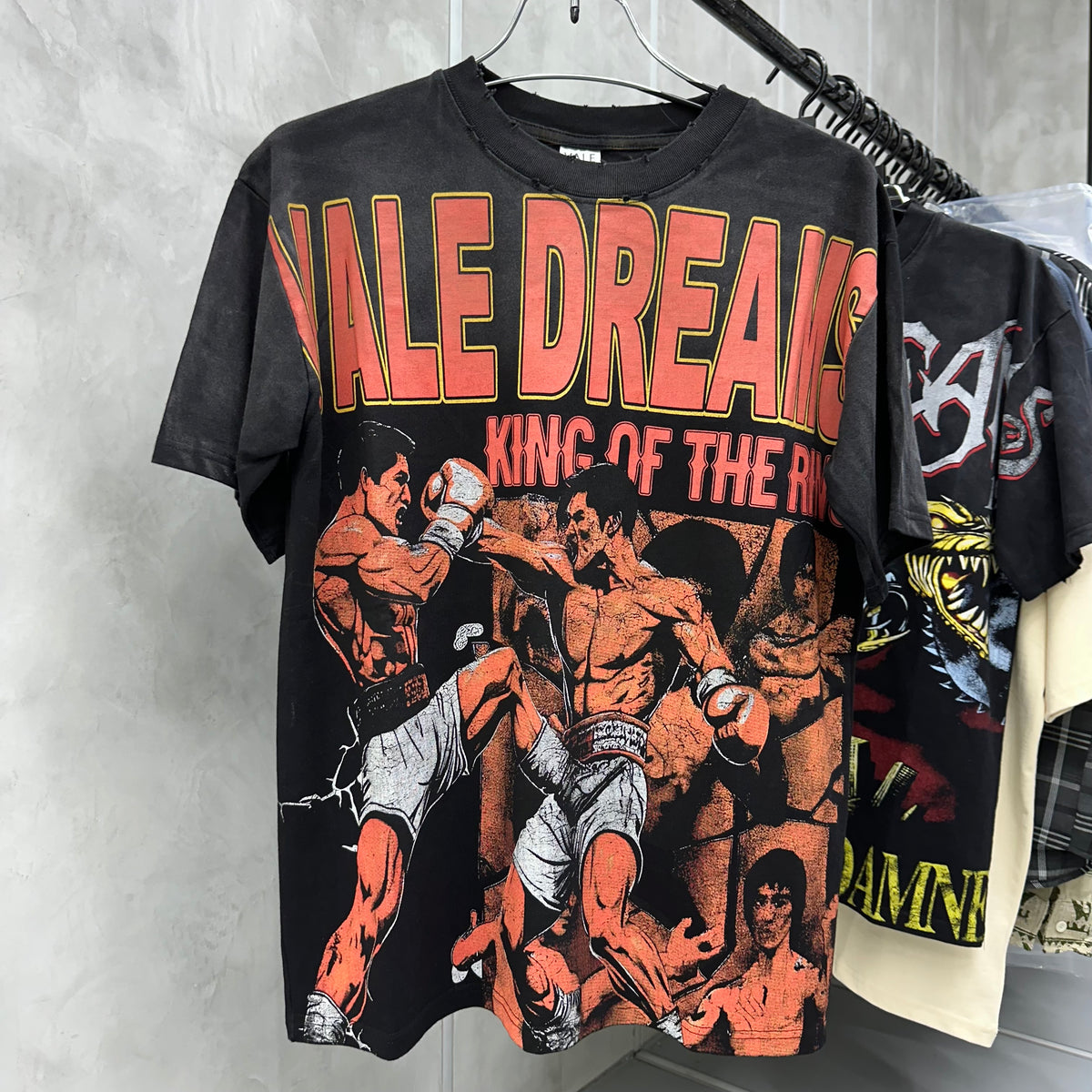 China Imported High Quality Streetwear In Bangladesh. 300 GSM 100% cotton, Heavyweight Oversized / Baggy T-shirt. Puff Printed Logo. 