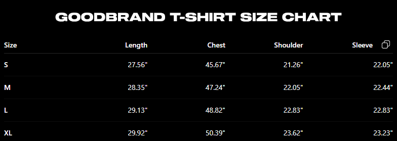 GOOD BRAND T-shirt 002